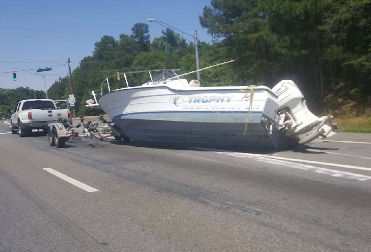 Step number one is getting your boat to the launch ramp safely and securely. Always do a full safety check before you hit the road.