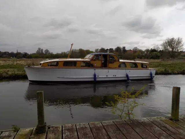 1960 Classic Wooden Fishing Boat