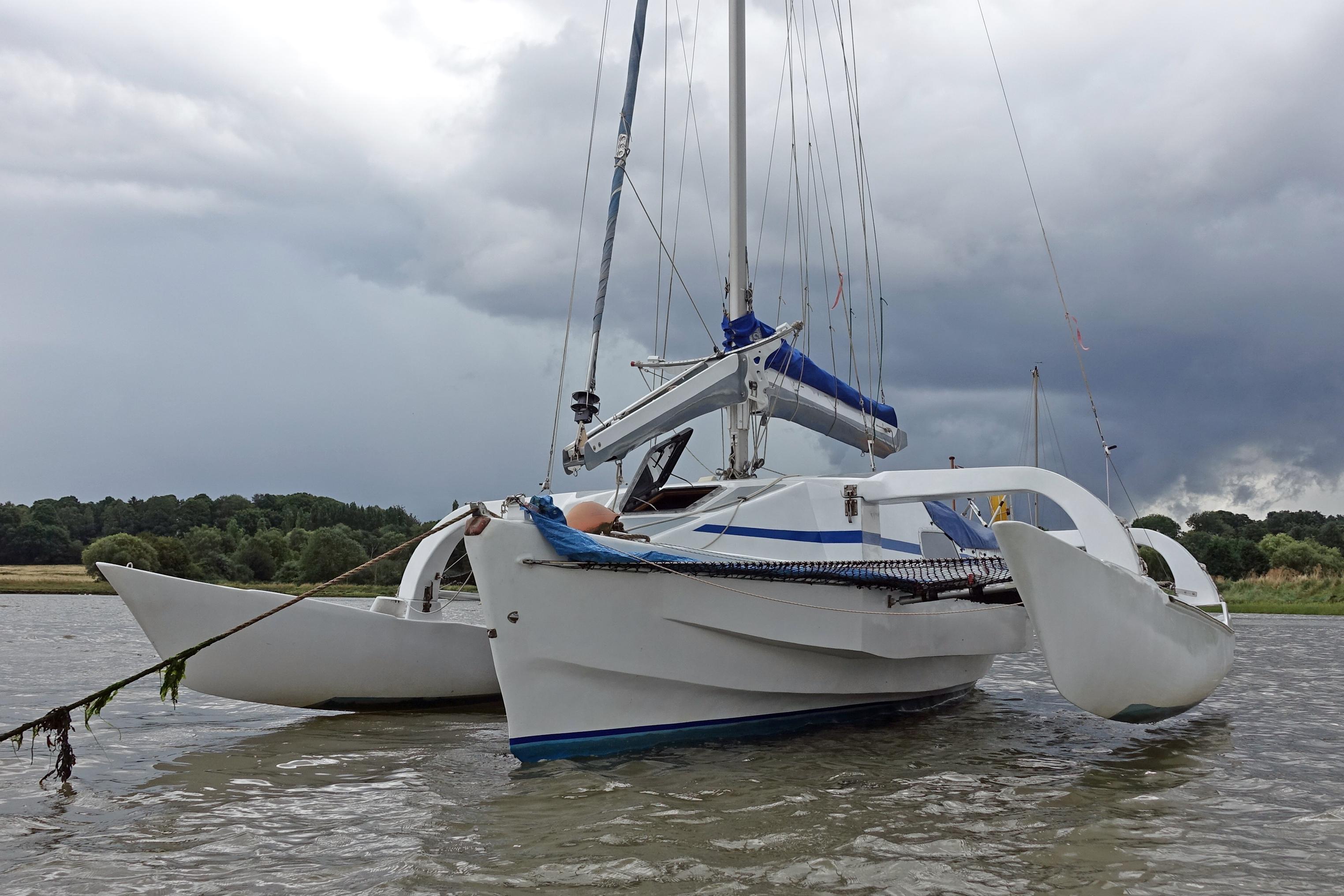 Trimaran shop for sale