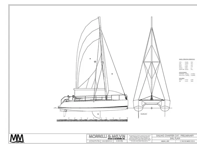 MM 45 Charter Catamaran Subchapter "T" - 49 Passenger