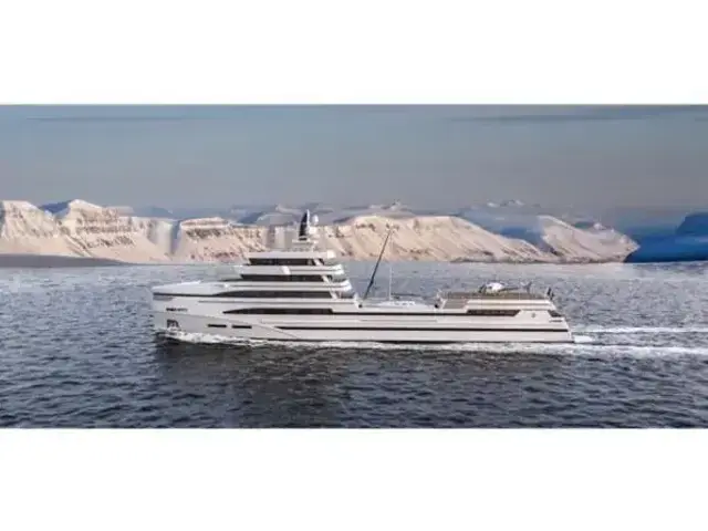 Rosetti Superyachts 85m Spadolini Helipad Supply Vessel