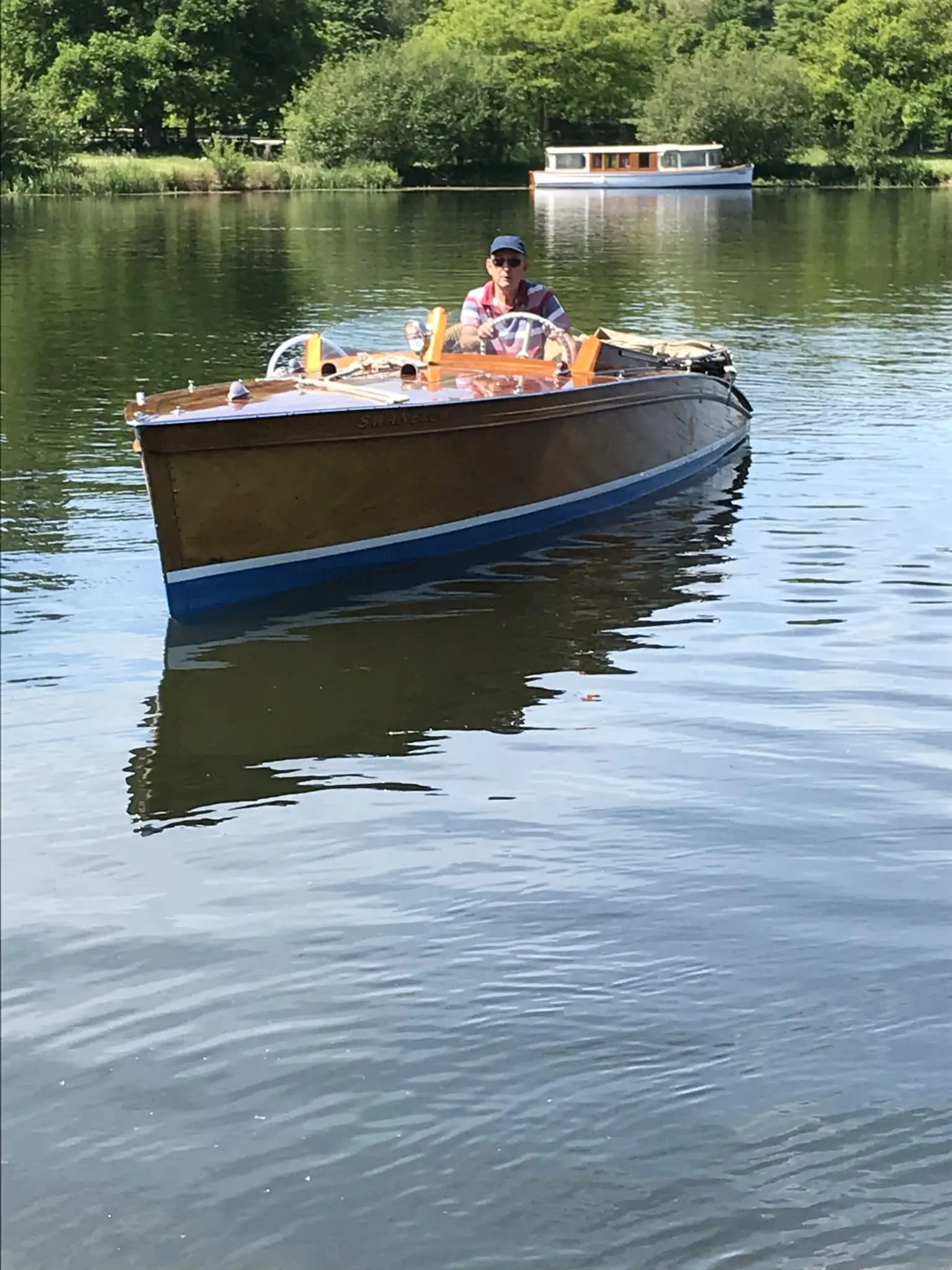 1959 Andrews slipper stern launch