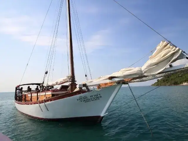 Custom Boats 20m Teak Wood Sloop