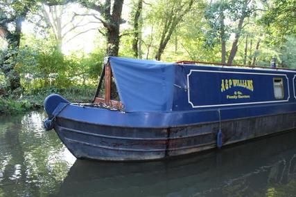 Narrowboat 50' P.M Buckle Cruiser Stern