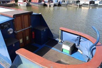 Narrowboat 50' P.M Buckle Cruiser Stern