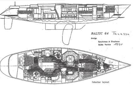 Baltic 64 centerboard