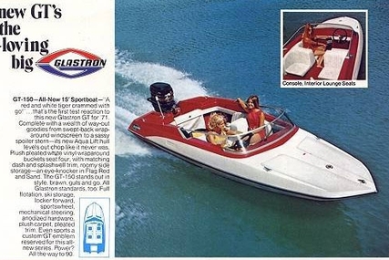 15ft. GLASTRON GT 150 SPORTS BOAT