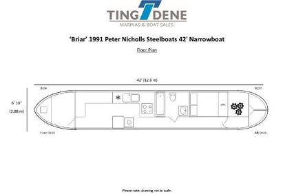 Peter Nicholls Steelboats 42' Narrowboat