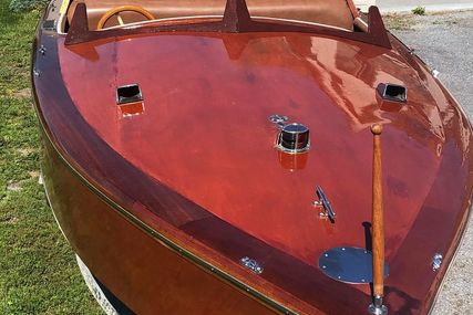 Custom Boats Runabout Speedboat 21' Gentleman's Mahogany