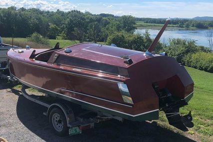 Custom Boats Runabout Speedboat 21' Gentleman's Mahogany