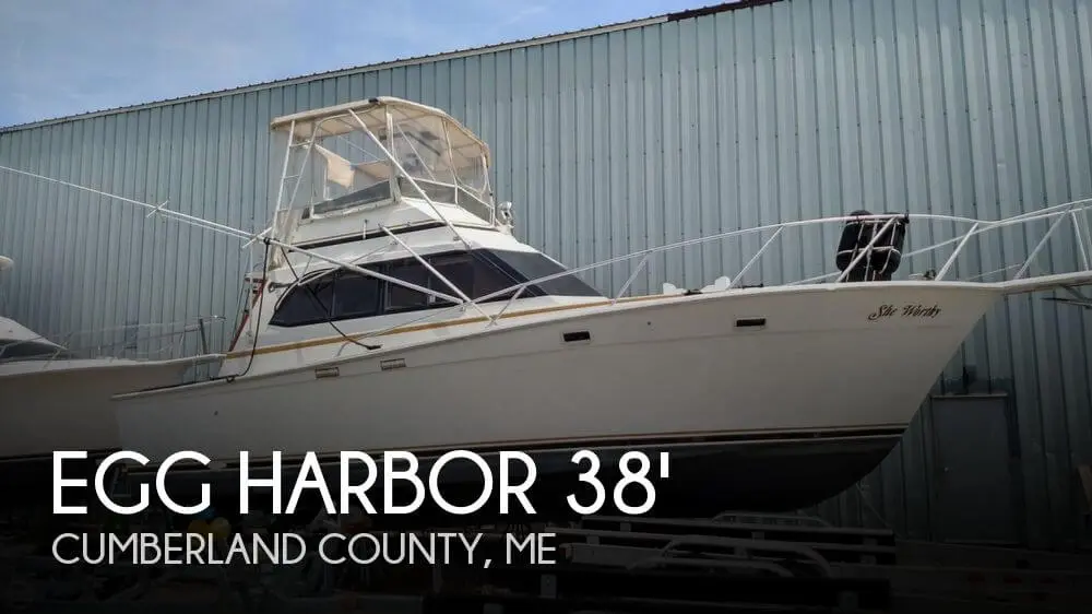 Egg Harbor 37 Convertible