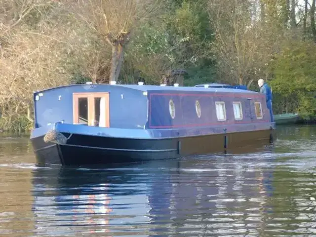 Wide Beam Narrowboat 60 x12 Orchard Marine Hanbury