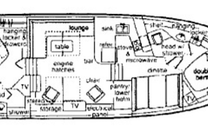 Bayliner 4387 Aft cabin