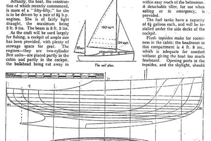 27ft. TRADITIONAL KETCH MOTOR SAILER