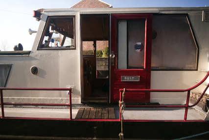 Dutch barge from 1900s Medium sized Dutch barge