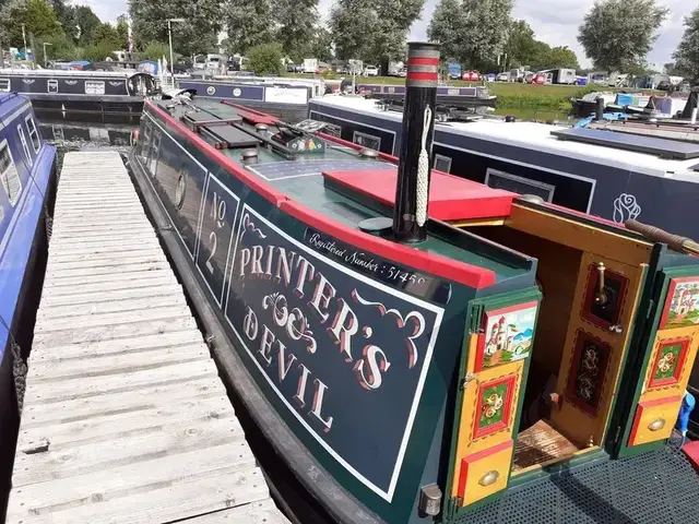 Sagar Marine 40ft Traditional narrowboat called Printer's Devil