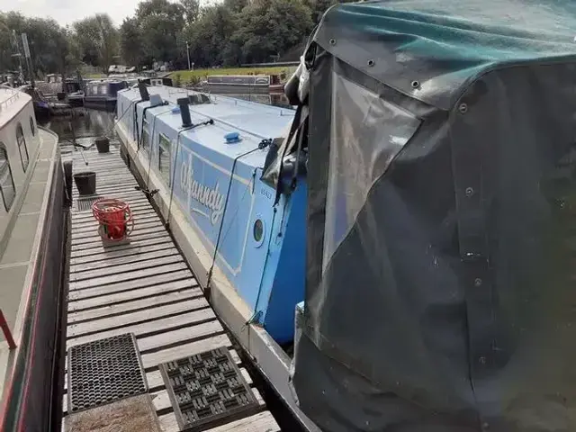 John South 58ft Cruiser Stern narrowboat called Alianndy