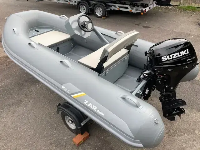 Zar Formenti RIB 11DL 3.3m Floating Console RIB + Suzuki DF20ATS Package