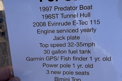 Predator 196 ST Tunnel Hull