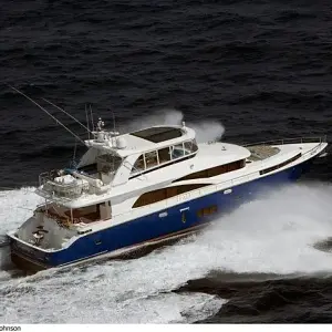 2025 Johnson Flybridge w-Fishing Cockpit