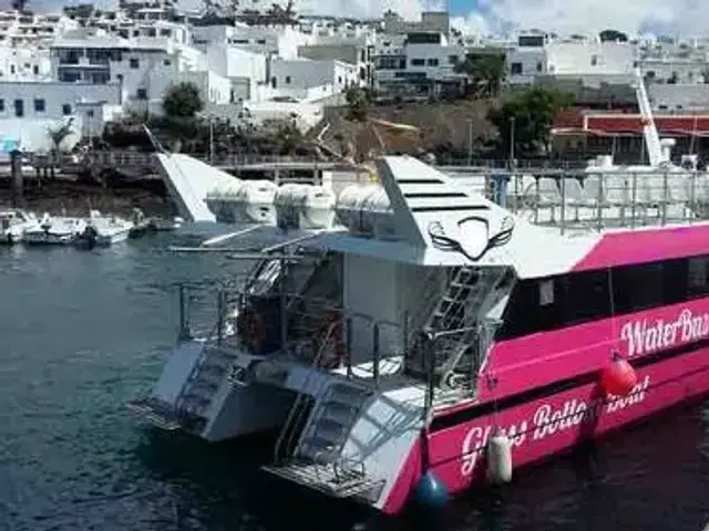 Commercial boats Catamaran Ferry Glass Bottom