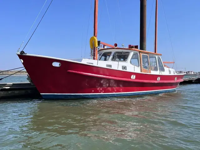 Van Der Laan & Woubrugge Converted Motor Sailer Dutch Steel Ketch Rigged Sailing Kotter