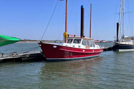 Van Der Laan & Woubrugge Converted Motor Sailer Dutch Steel Ketch Rigged Sailing Kotter