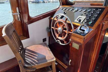 Van Der Laan & Woubrugge Converted Motor Sailer Dutch Steel Ketch Rigged Sailing Kotter