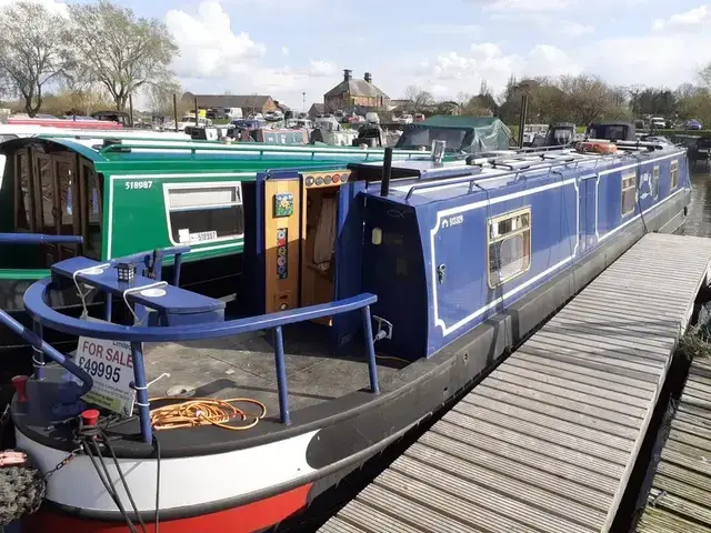 South West Durham Steel Craft Swift and Bold 54ft Narrowboat