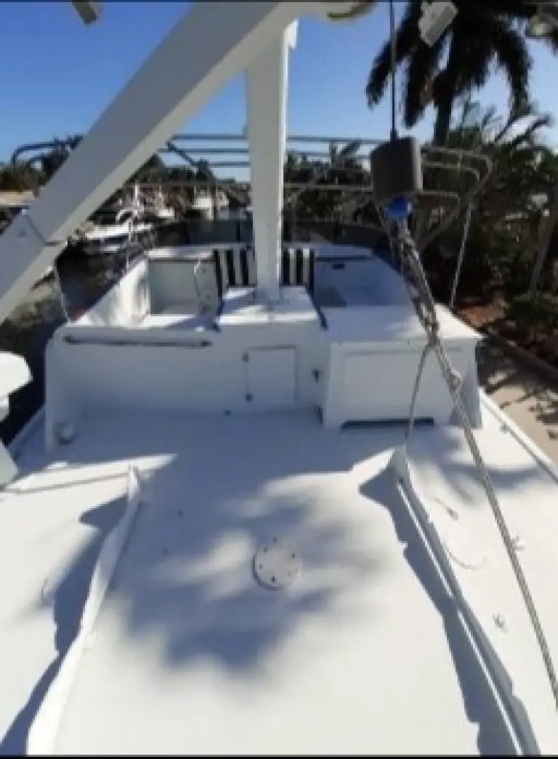 1965 Burger cockpit flybridge motor yacht