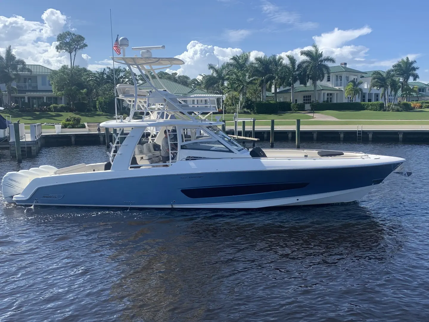 2017 Boston Whaler 420 outrage