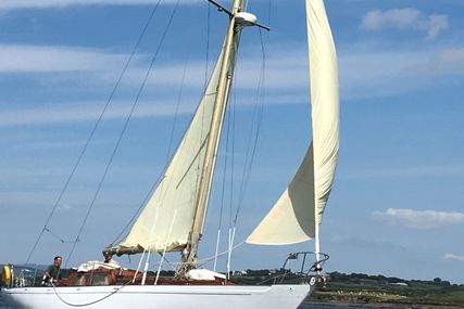 Laurent Giles Ketch. Currently rigged as sloop