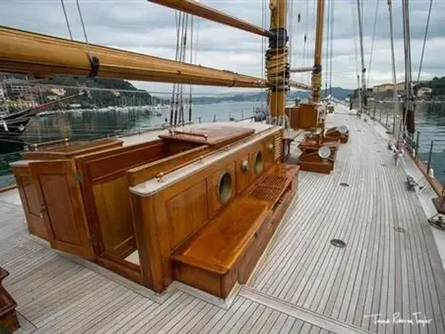 Cox & Stevens Gaff Schooner