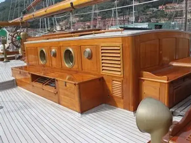 Cox & Stevens Gaff Schooner