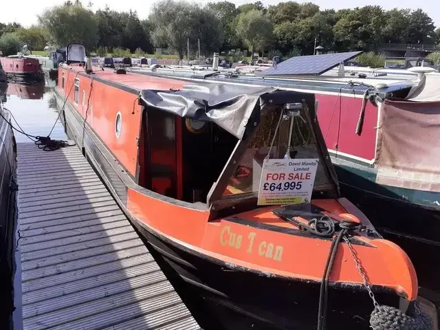 Glen Narrowboats Cus I Can 58ft Trad stern Narrowboat