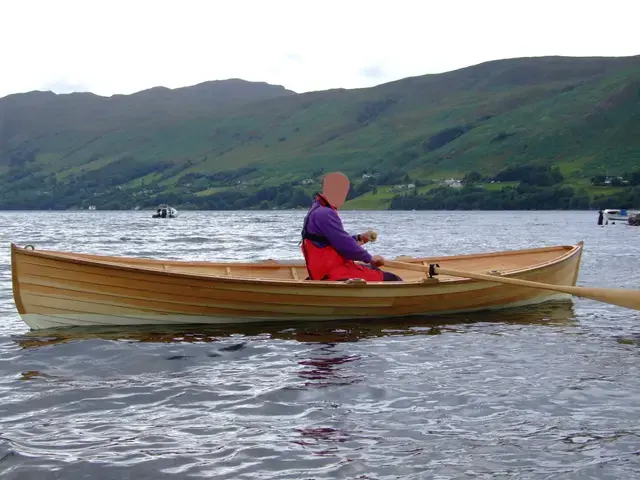 Custom Boats Paul Gartside rowing skiff