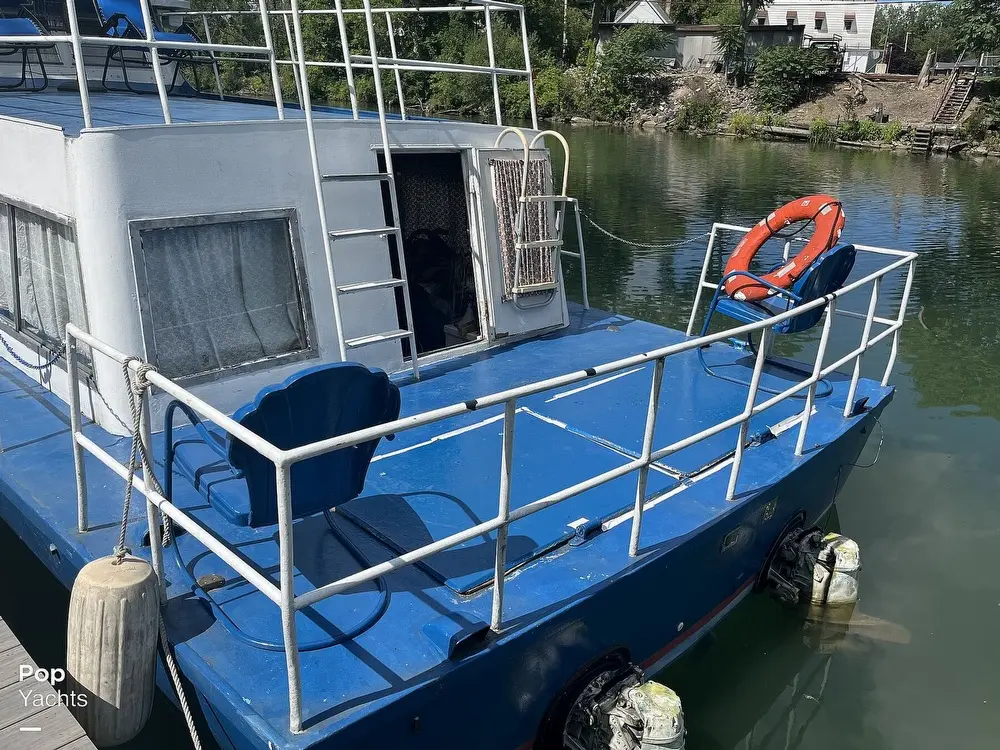 1969 Able 44 houseboat