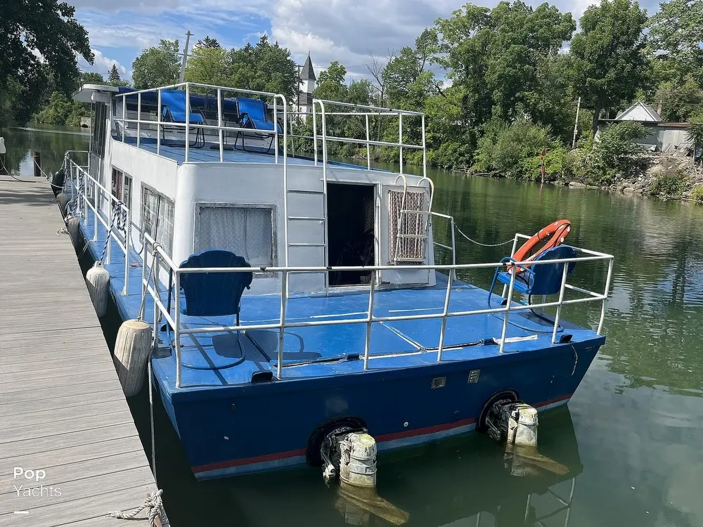 1969 Able 44 houseboat