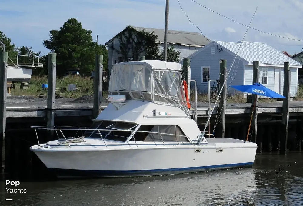 1979 Phoenix 29 flybridge cruiser