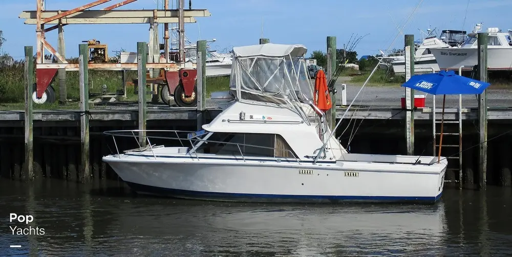 1979 Phoenix 29 flybridge cruiser