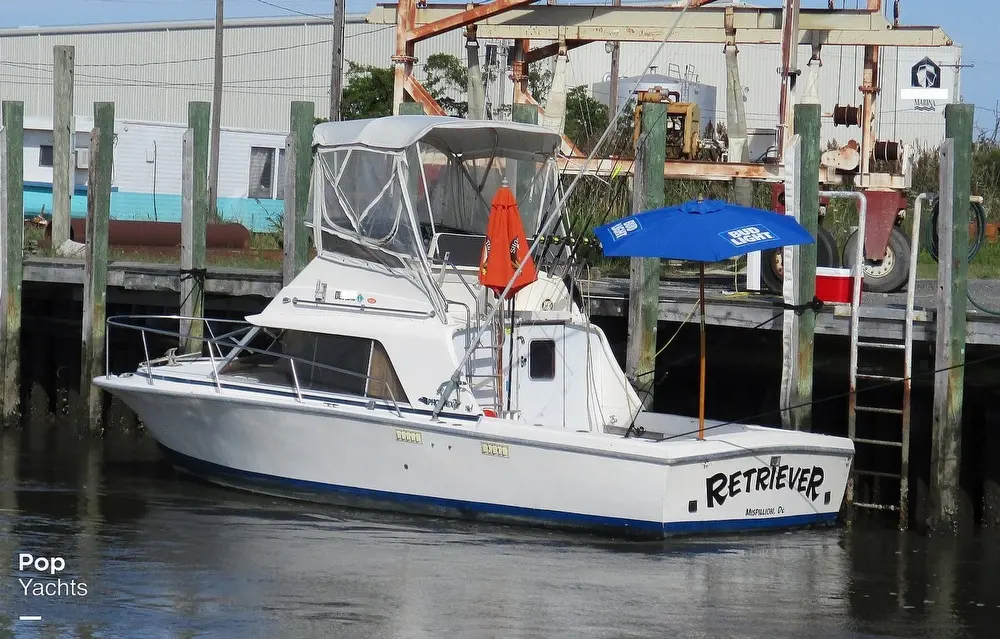 1979 Phoenix 29 flybridge cruiser