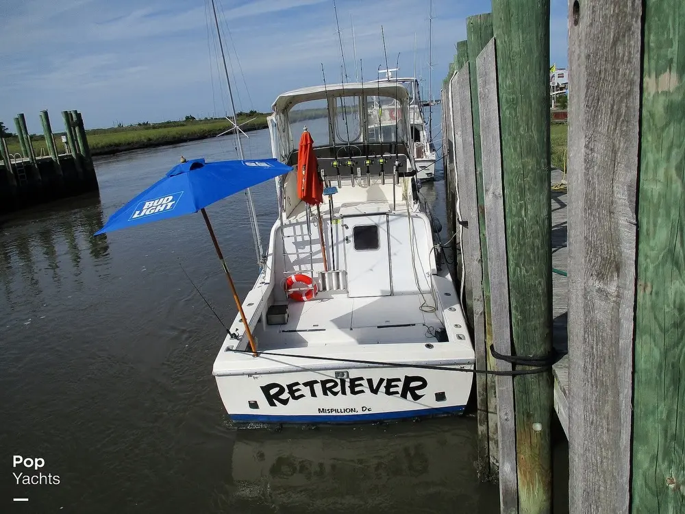 1979 Phoenix 29 flybridge cruiser