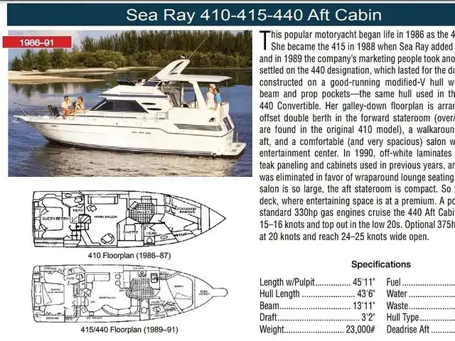 Sea Ray 440 Aft Cabin