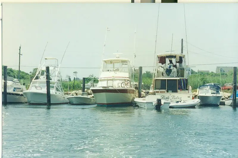 1983 Trojan 36 flybridge convertible