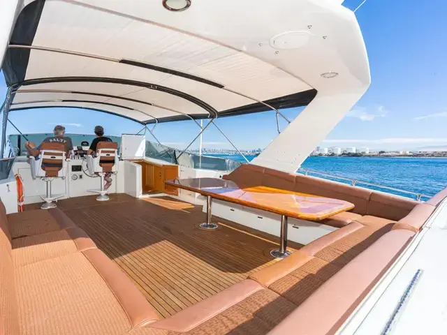 Hatteras Sport Deck