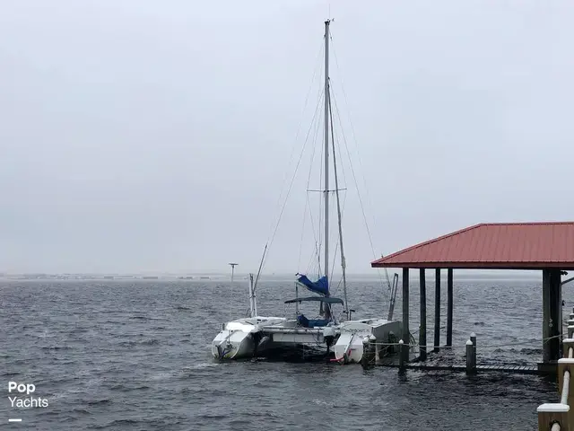 Kurt Hughes 30 cruising catamaran