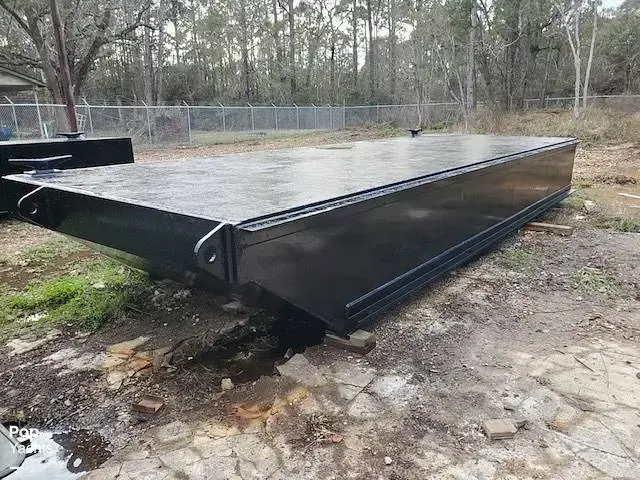 Custom Boats 8X24X3 Raked Front Barge