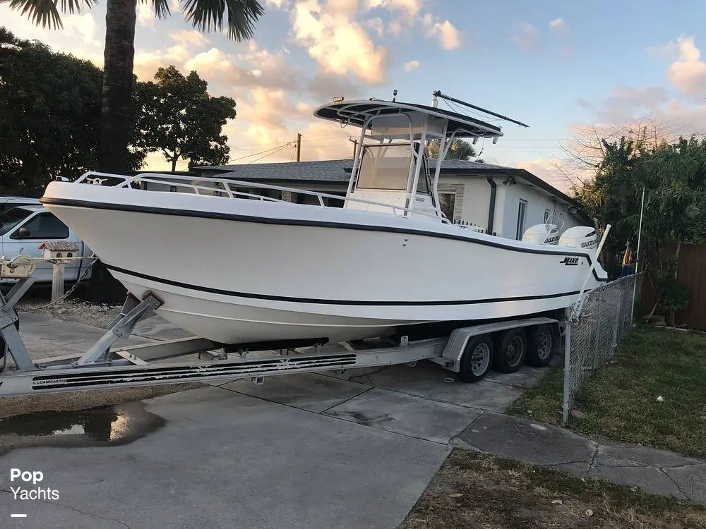 2003 Mako 282 center console