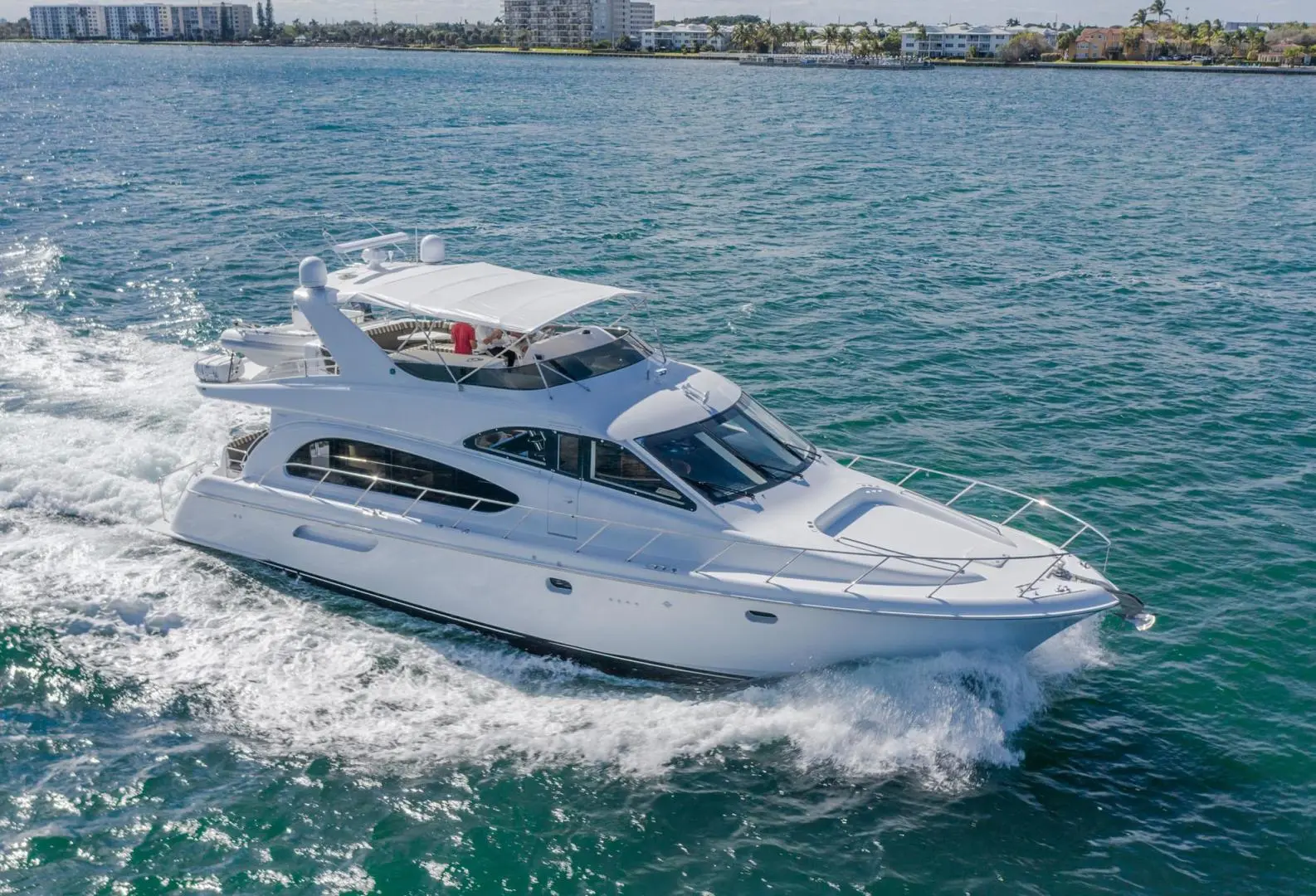 2002 Hatteras raised pilothouse motor yacht