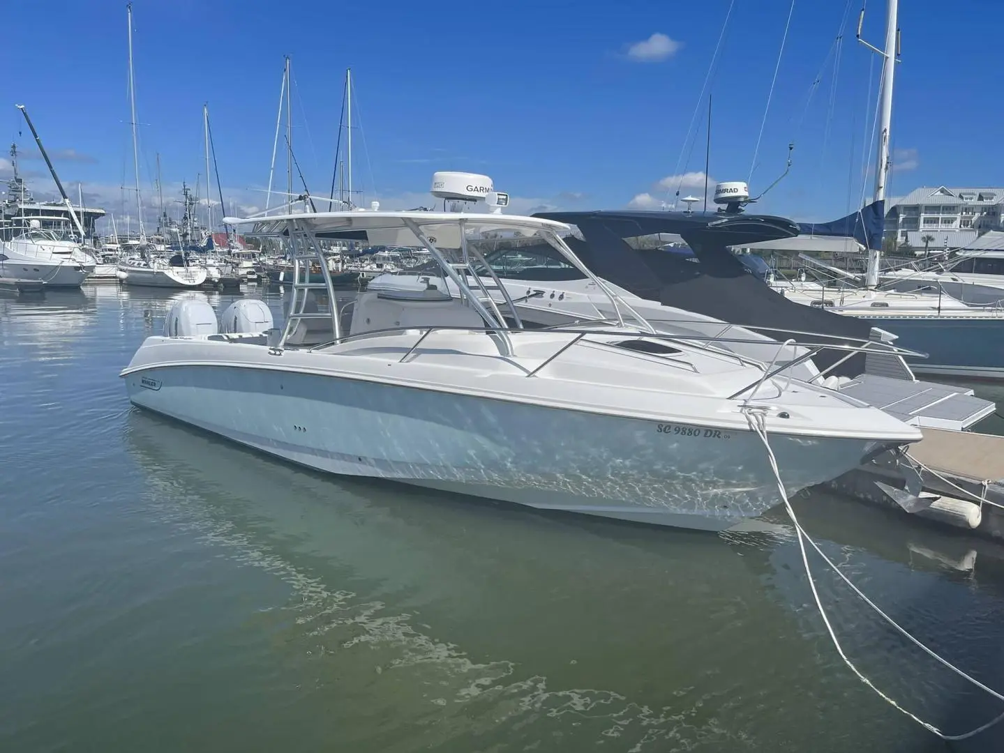 2008 Boston Whaler 320 outrage